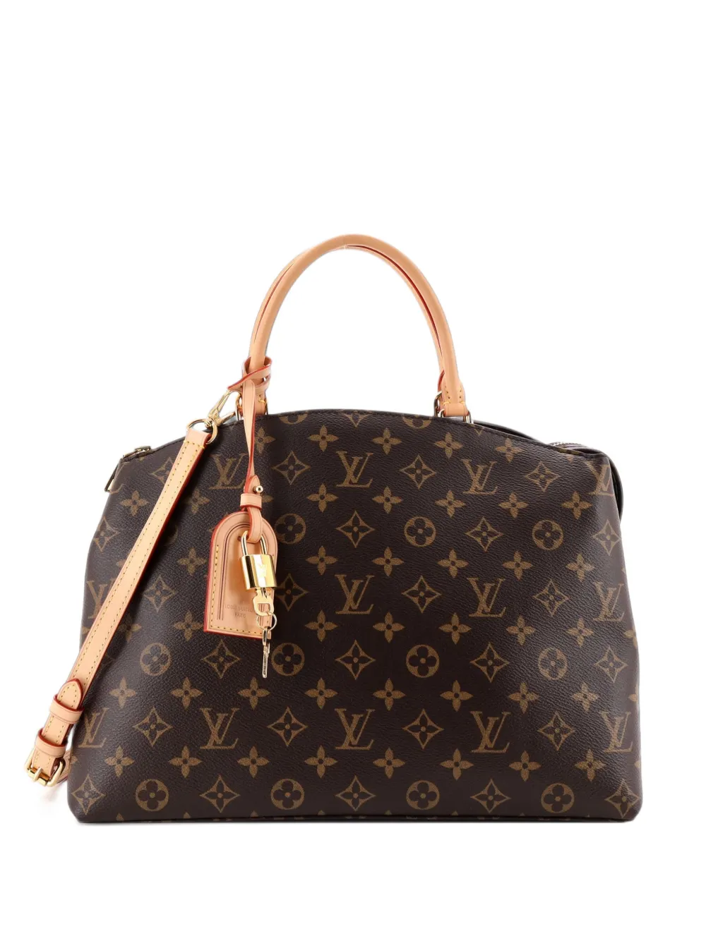 Louis Vuitton Pre-Owned Grand Palais Handbag Monogram Canvas shoulder bag - Marrone