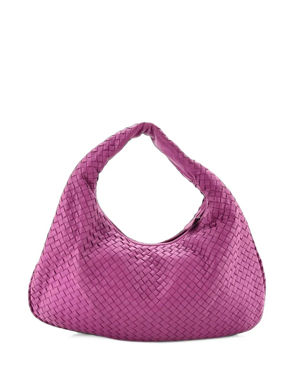 Bottega Veneta Pre-Owned Veneta Intrecciato Nappa Large hobo bag - Violett