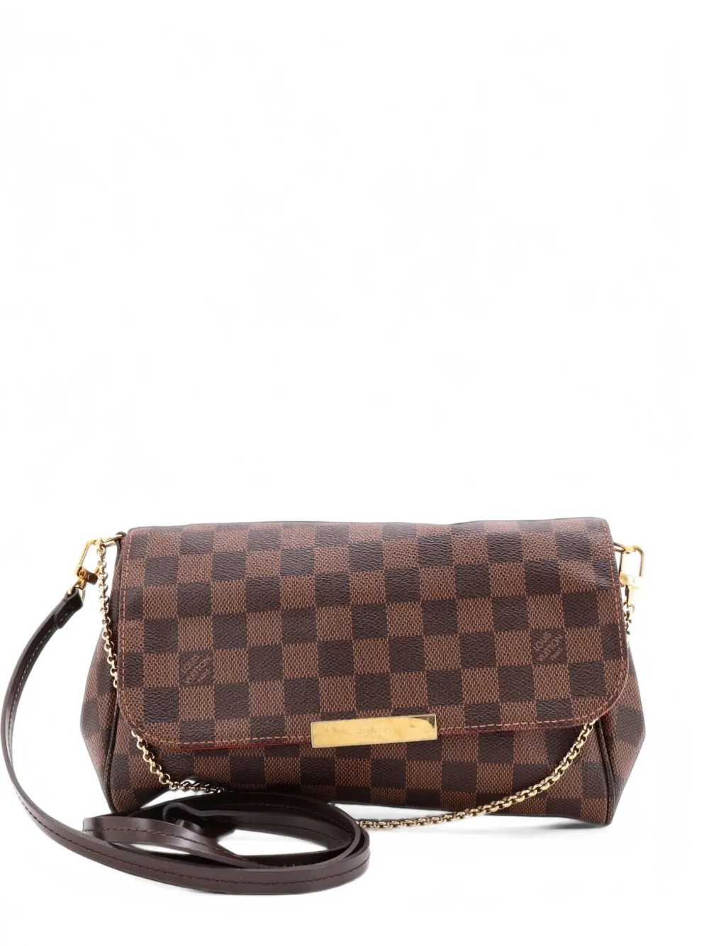 Louis Vuitton Pre-Owned Favorite Handbag Damier MM crossbody bag - Braun