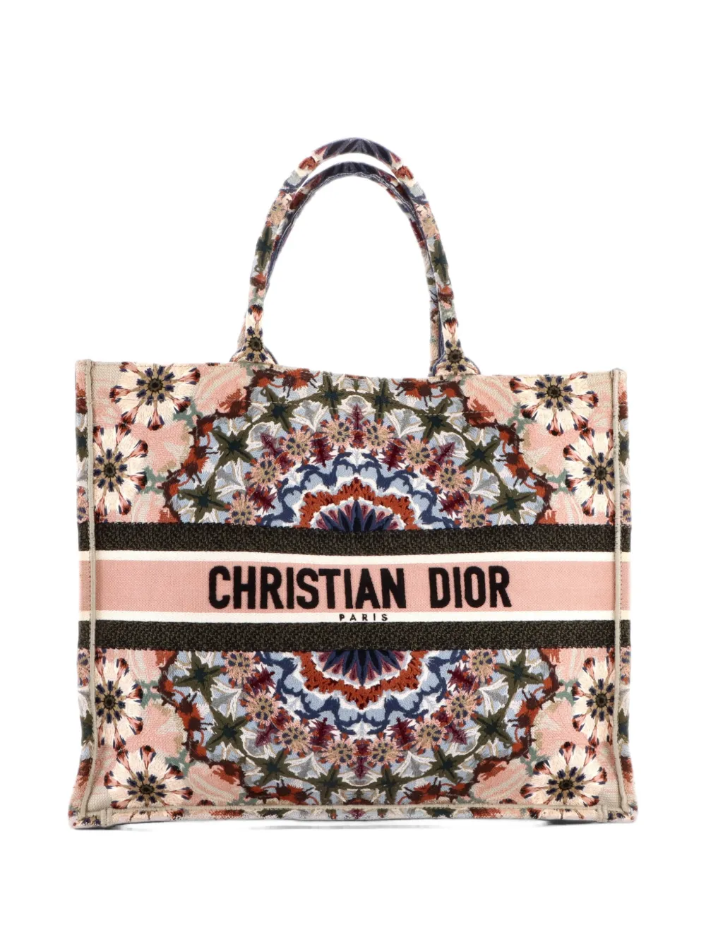 Christian Dior Pre-Owned Book KaleiDiorscopic Canvas Large tote bag - Multicolore
