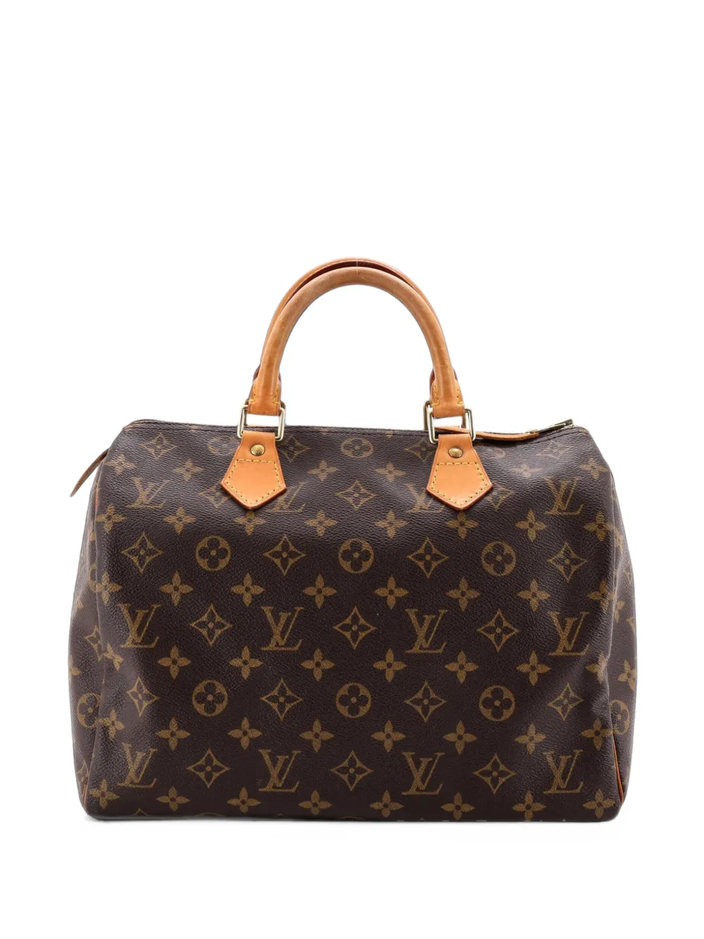 Louis Vuitton Pre-Owned Speedy Handbag Monogram Canvas 30 satchel - Marrone