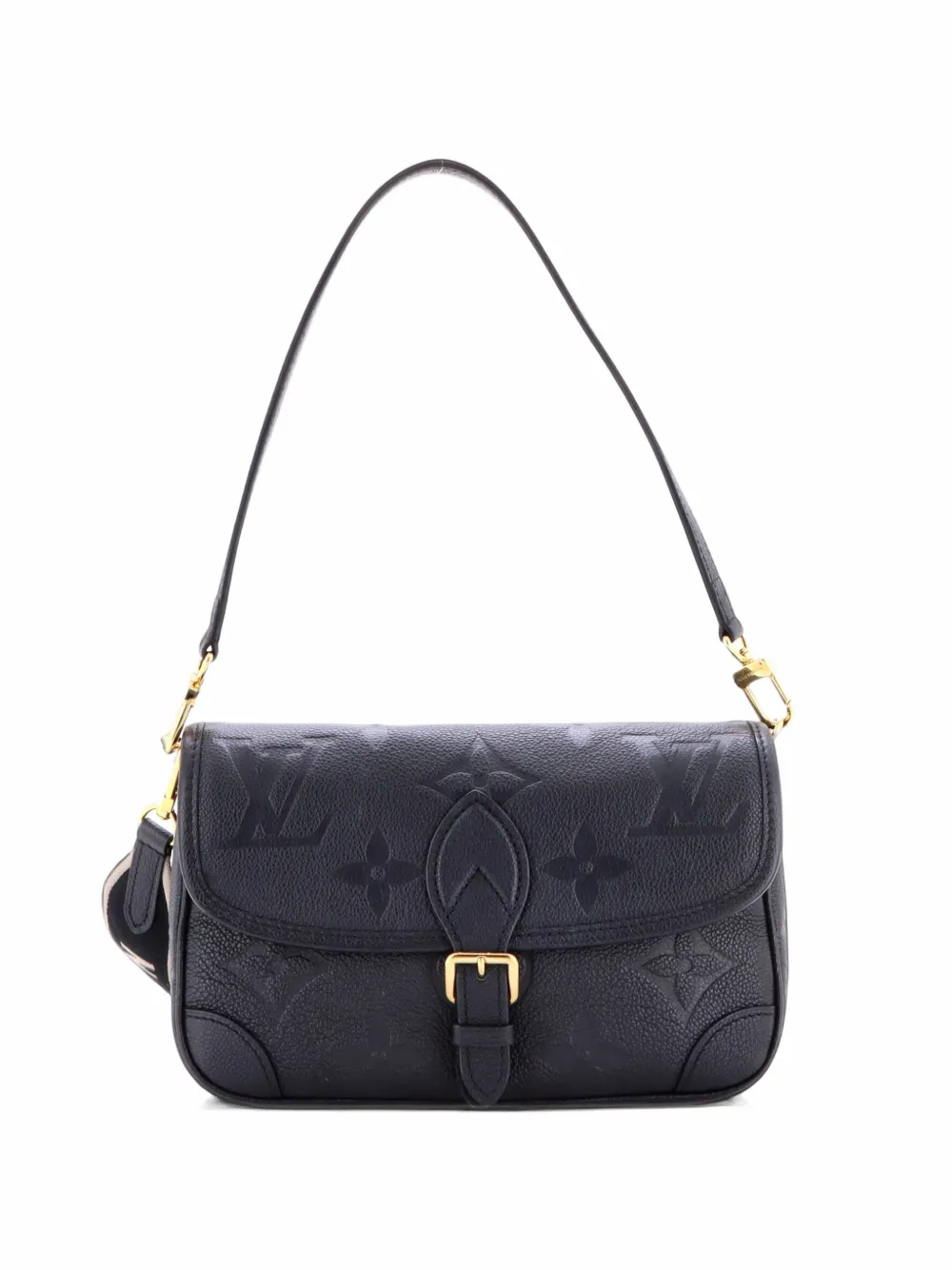 Louis Vuitton Pre-Owned Diane NM Handbag Monogram Empreinte Giant shoulder bag - Nero