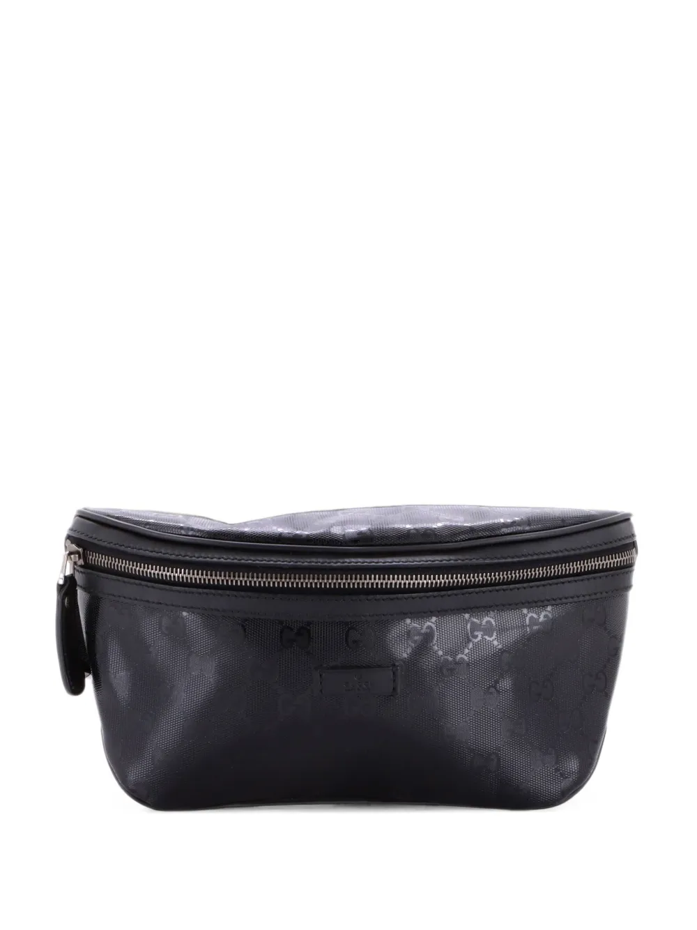 Gucci Pre-Owned GG Imprime Medium belt bag in Black
