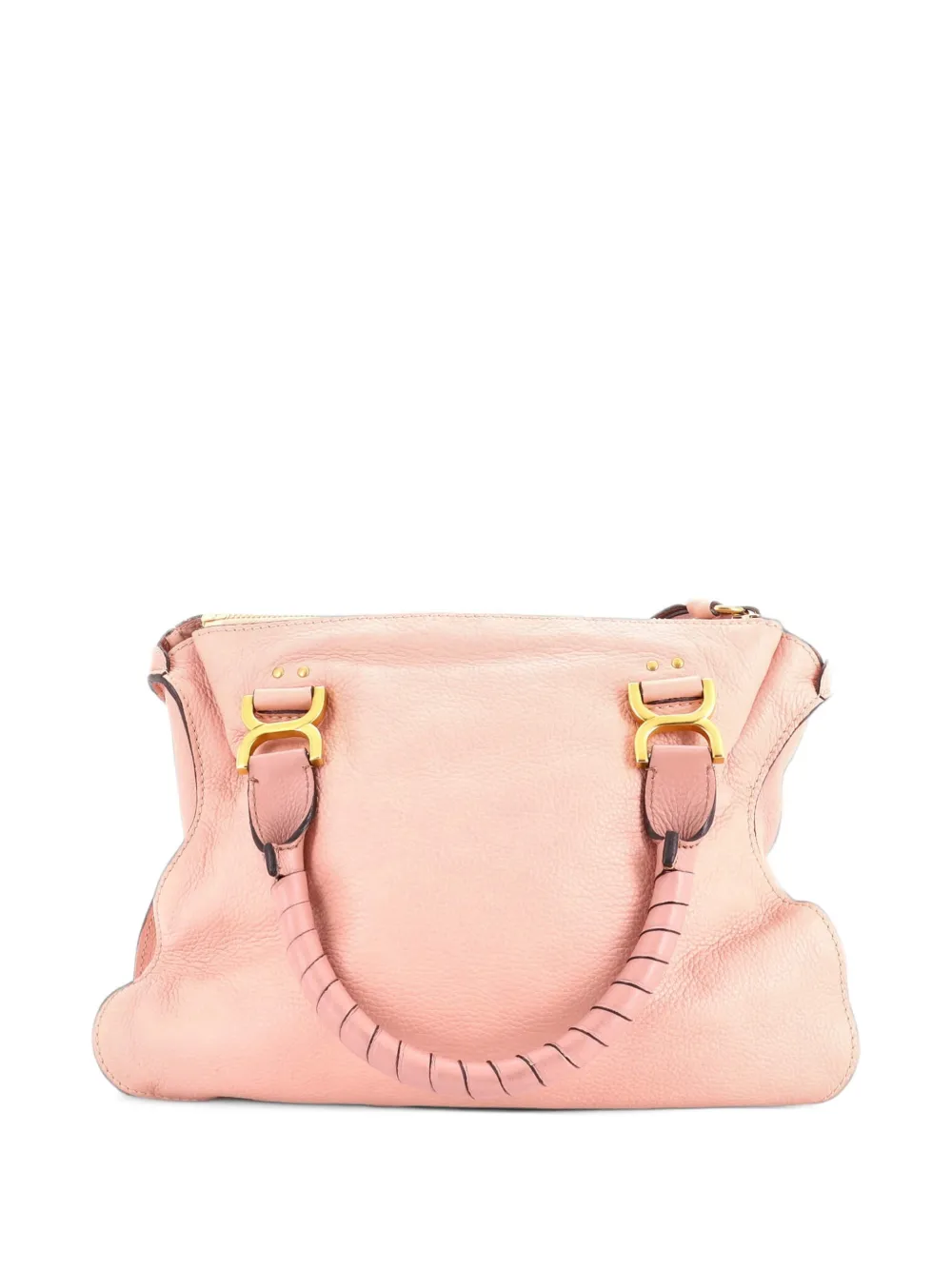 Chloé Pre-Owned Marcie Leather Medium shoulder bag - Rosa