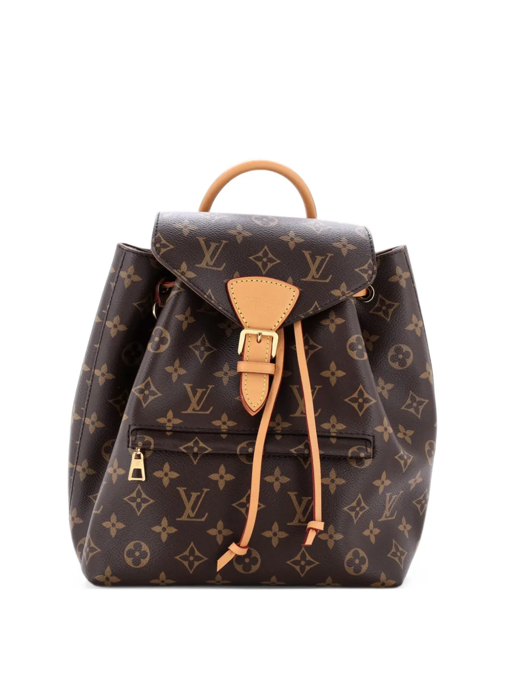Louis Vuitton Pre-Owned Montsouris NM Monogram Canvas PM backpack - Braun
