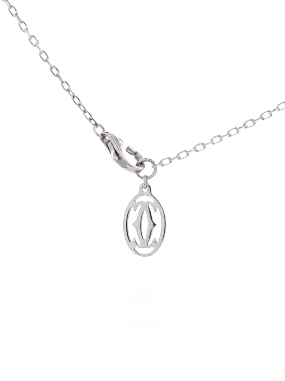 Cartier Cartier D'Amour Pendant 18K White Gold with Diamond Small necklace - Silber