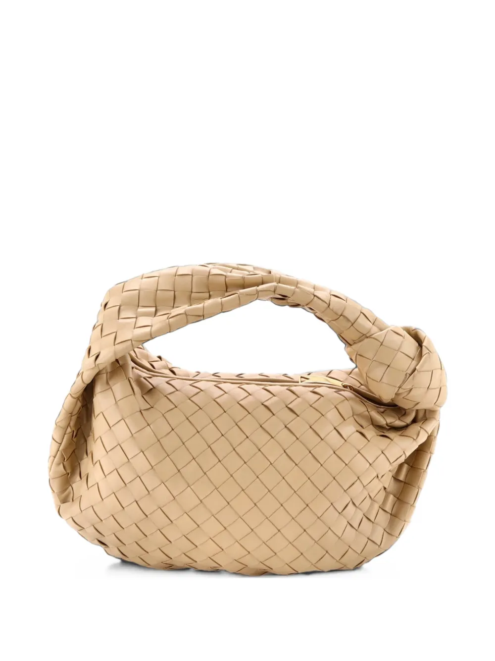 Bottega Veneta Pre-Owned BV Jodie Intrecciato Nappa Teen hobo bag - Neutrals