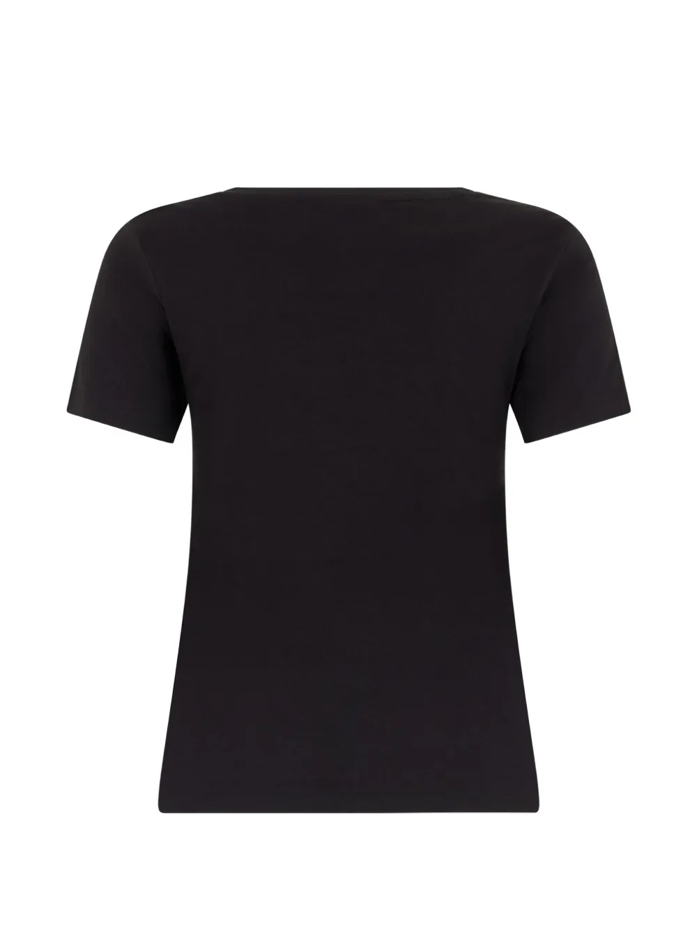 Roberto Cavalli logo-print short-sleeve T-shirt Zwart