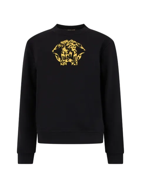 Roberto Cavalli logo-print sweatshirt