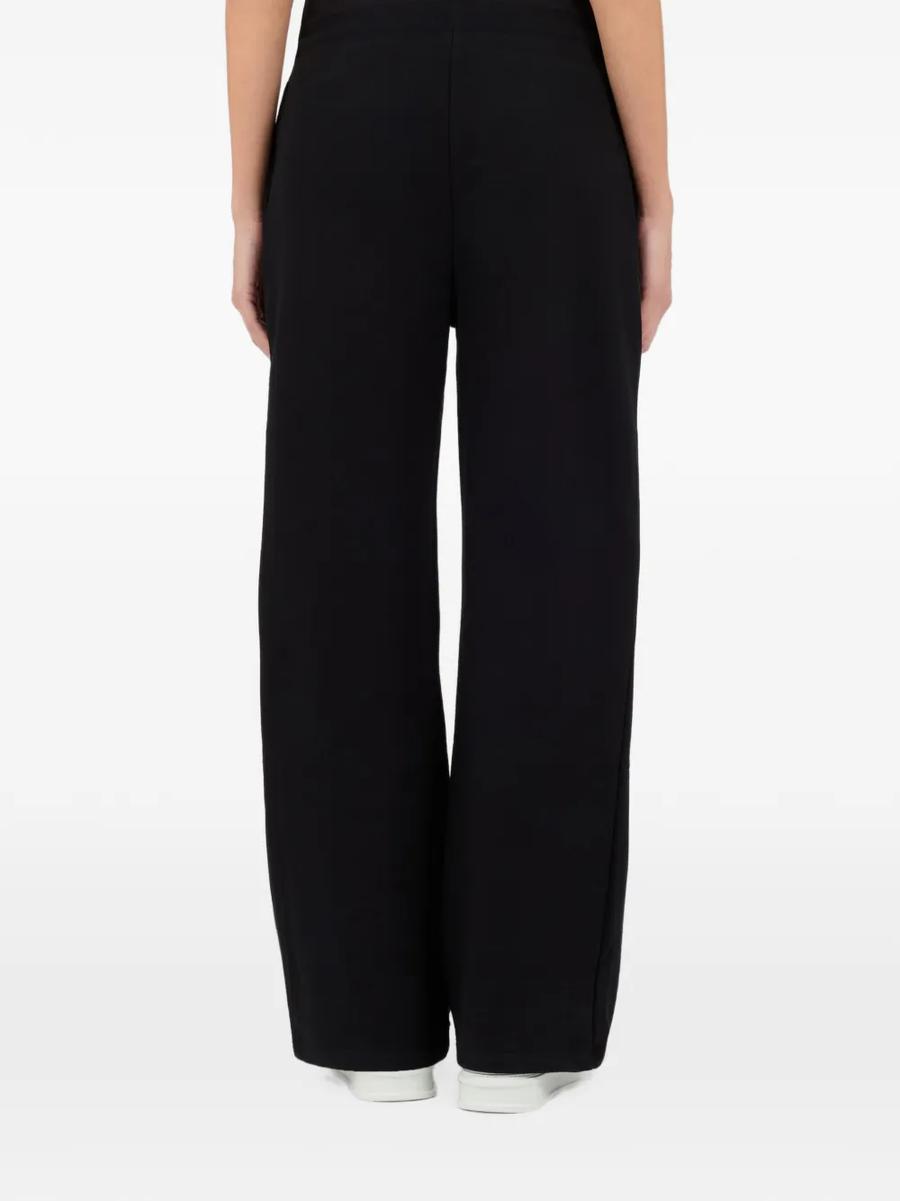 Roberto Cavalli embroidered drawstring track pants Zwart