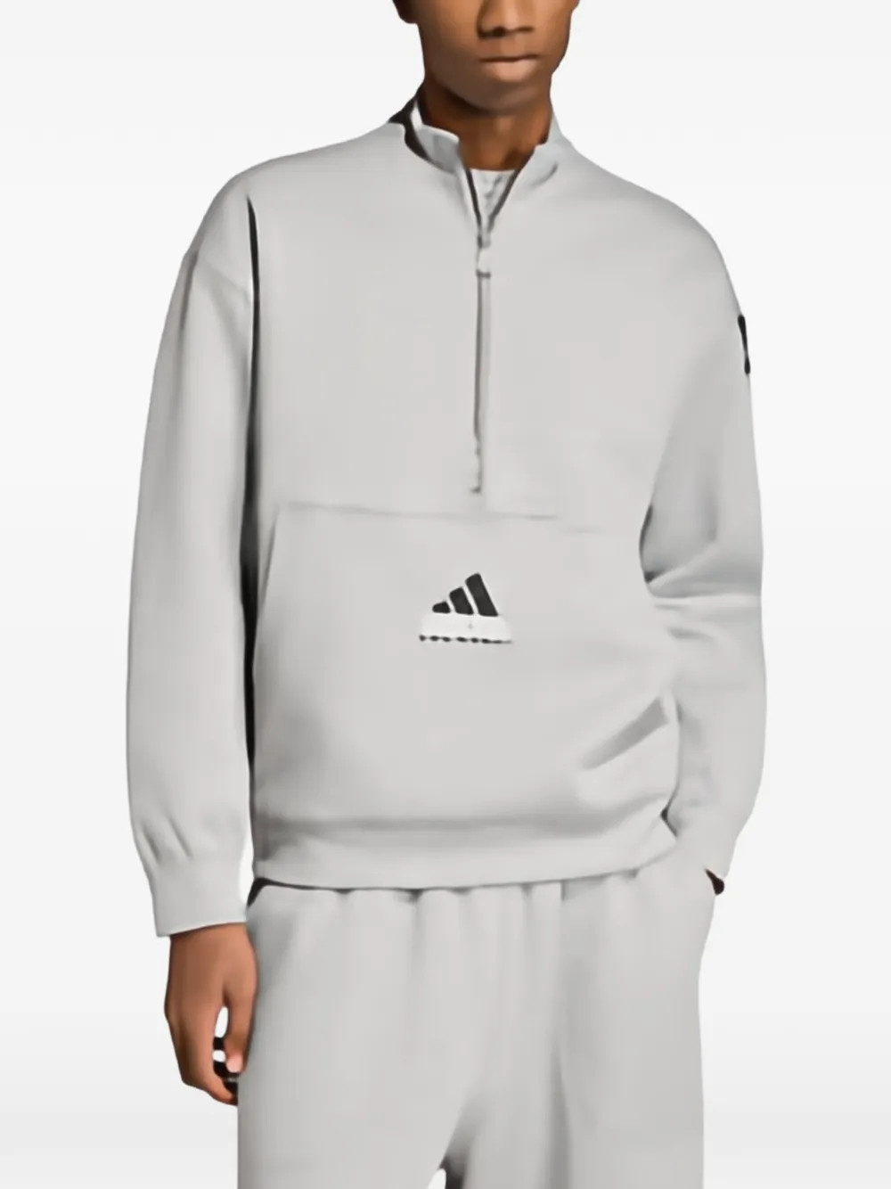 adidas Equipment Spacer half-zip Grijs