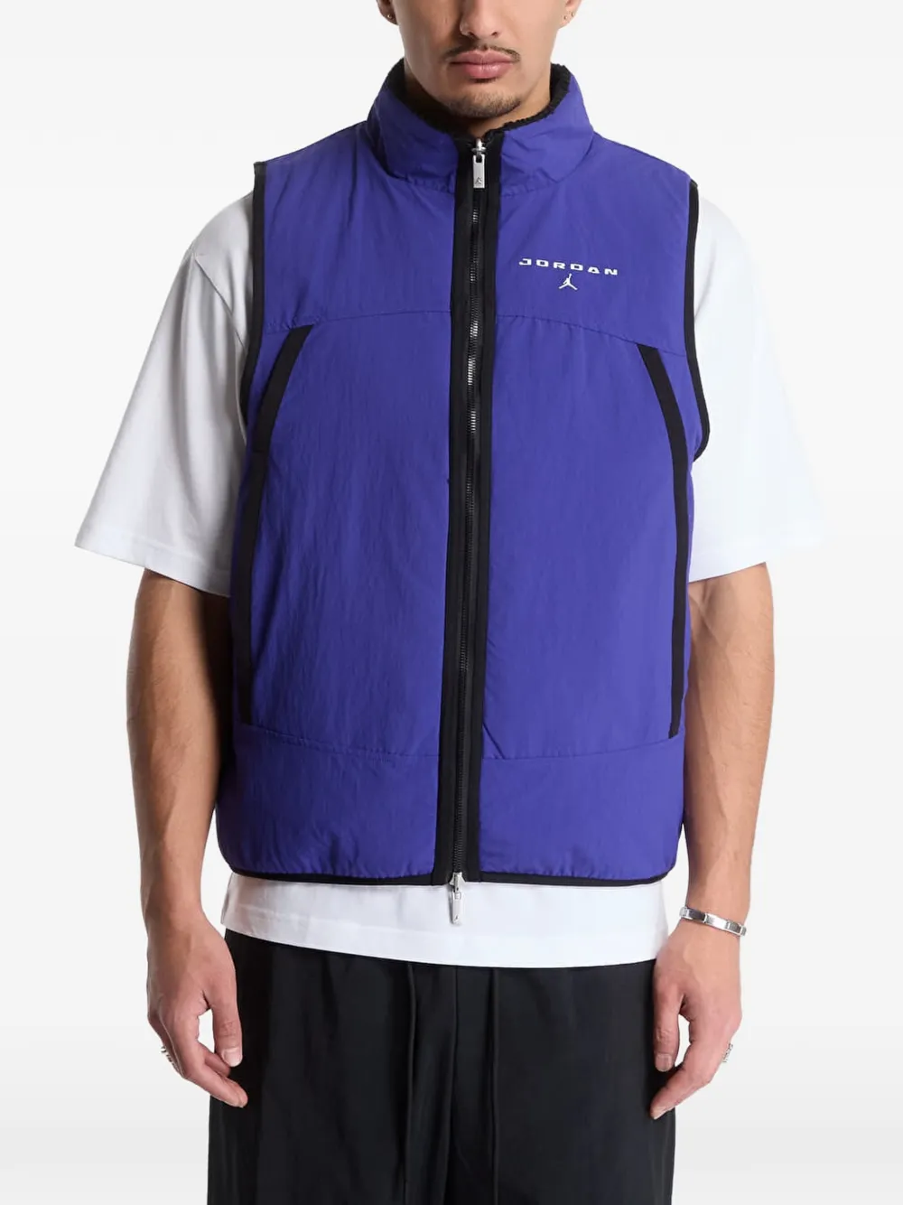 Jordan Flight Mountainside reversible gilet Paars