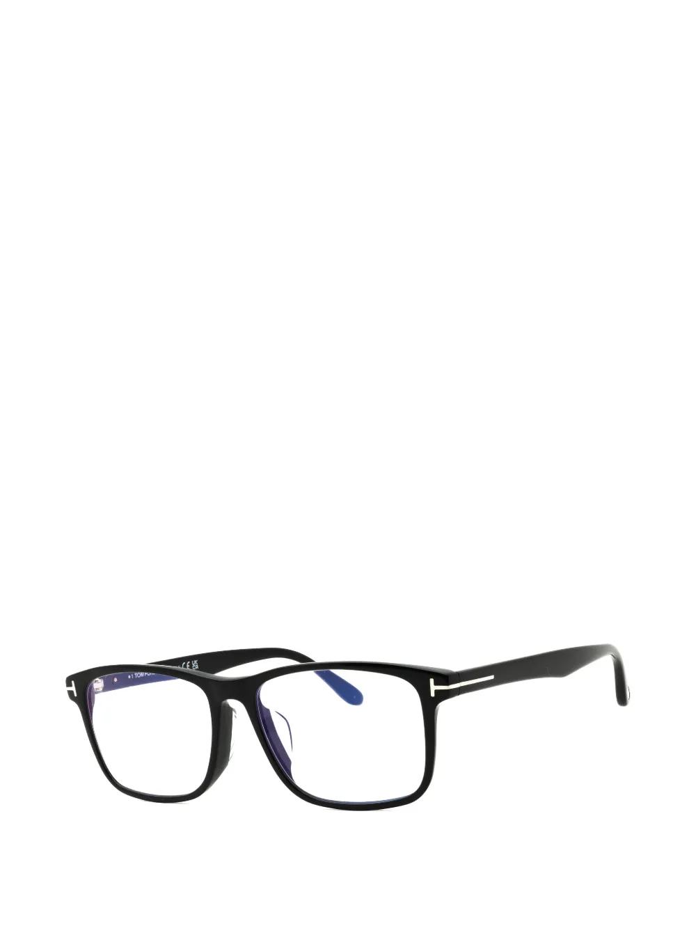Tom Ford Rectangle-frame Glasses In Black
