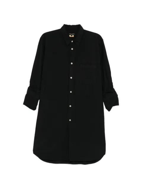Comme des Garçons Homme Plus folded-cuff longline shirt