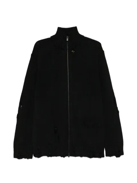 Yohji Yamamoto 高领拉链开衫
