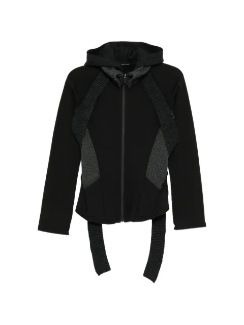 Hyein Seo slashed zipped jacket