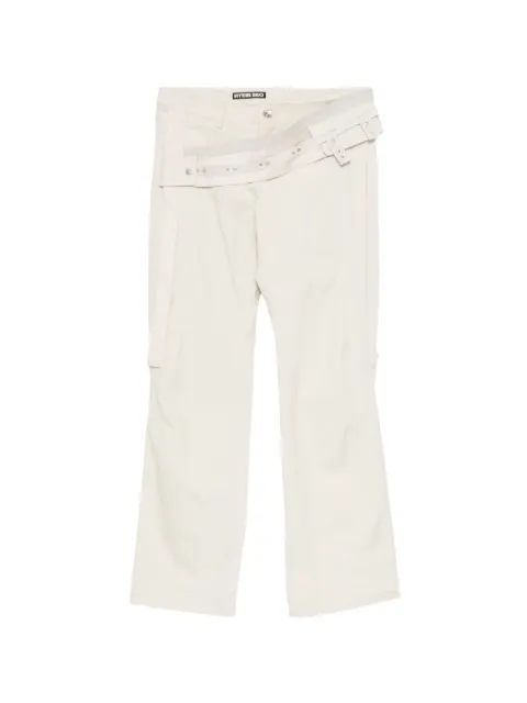 Hyein Seo stud-embellished low-raise trousers