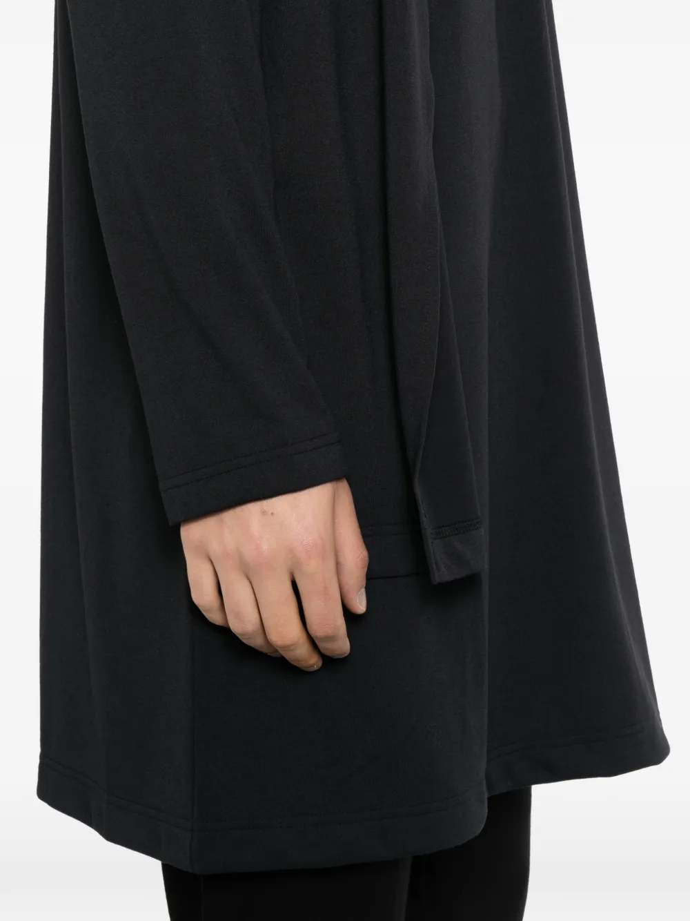 Comme des Garçons Homme Plus layered T-shirt Zwart