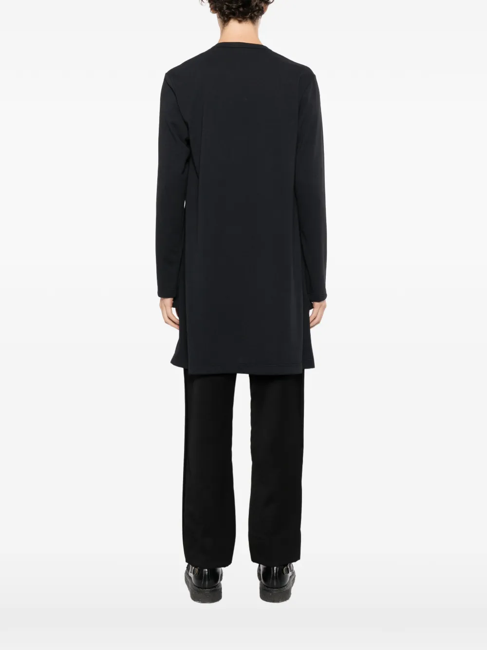 Comme des Garçons Homme Plus layered T-shirt Zwart