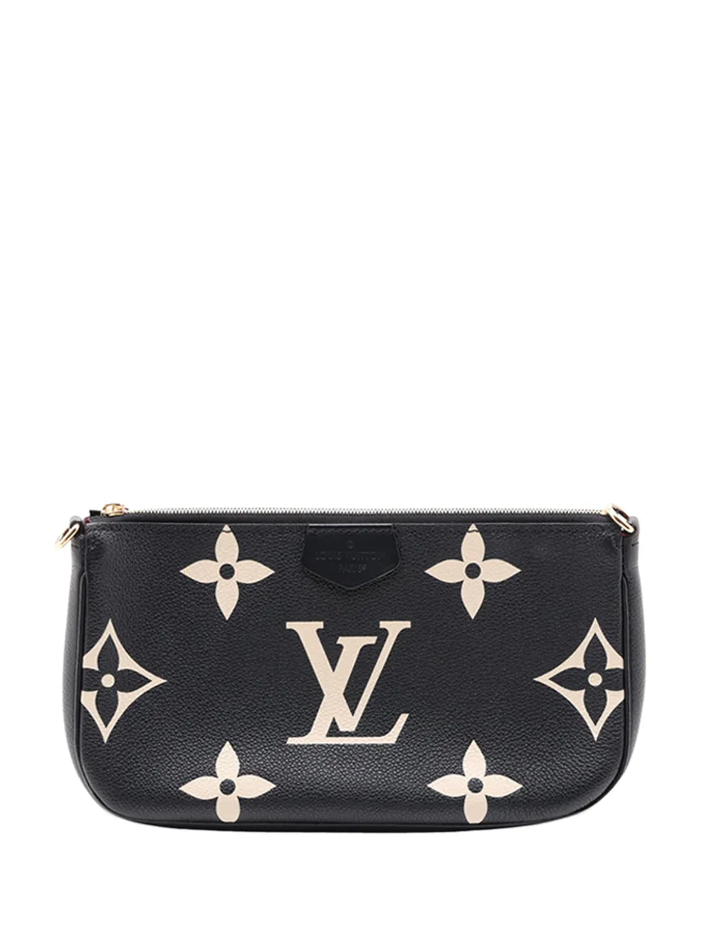 Louis Vuitton Pre-Owned 2021-2026 Monogram Giant Empreinte Bicolor Multi Pochette Accessoires satchel - Nero