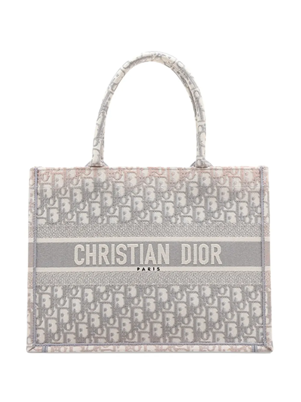 Christian Dior Pre-Owned 2000-2026 Medium Oblique Book tote bag - Grau