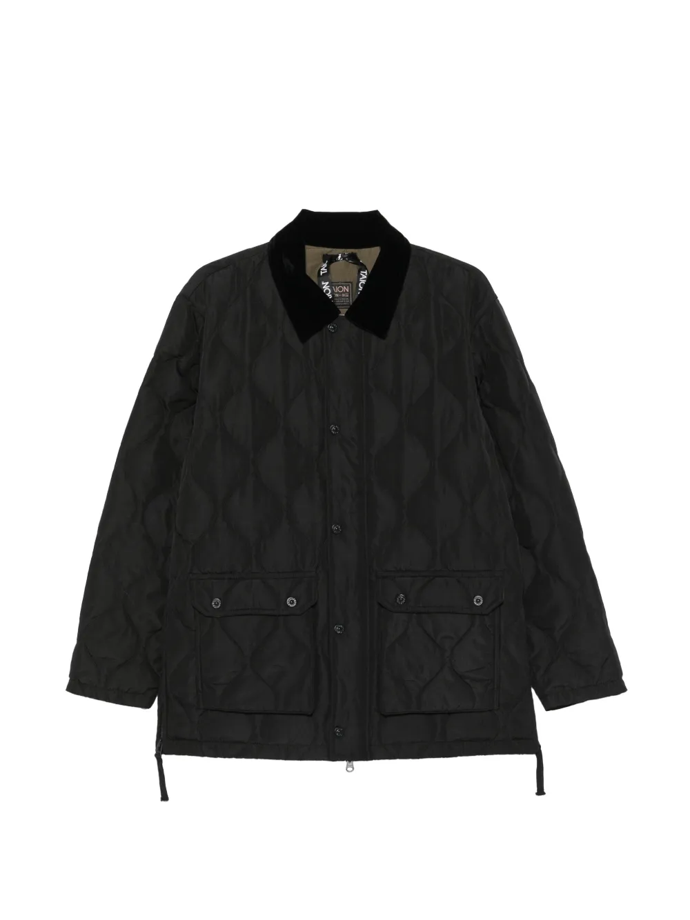 Taion quilted velvet-collar jacket | Oversized Jackets | Image 2