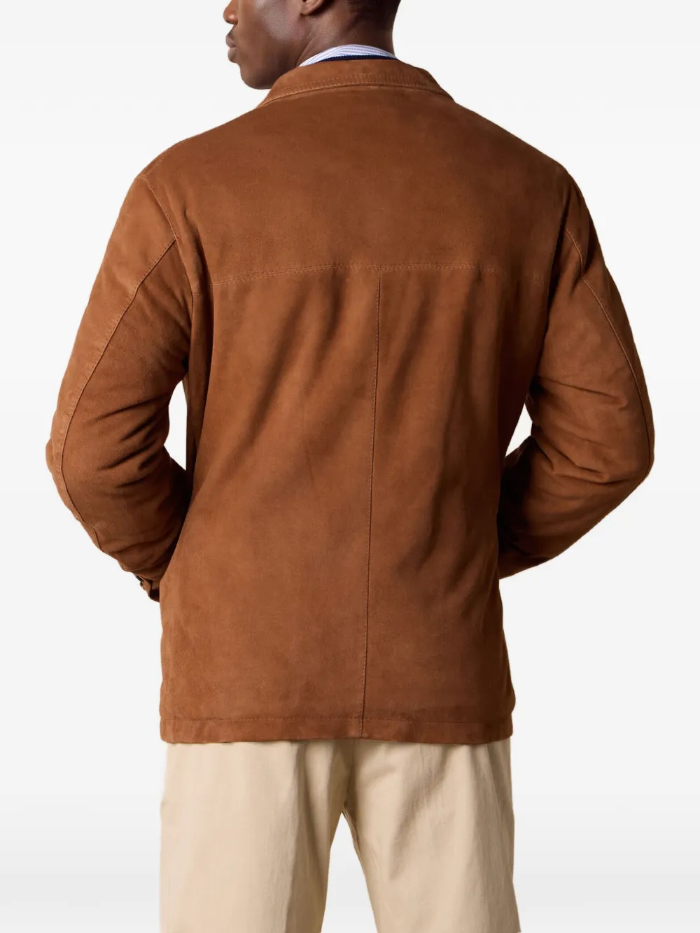 Brooks Brothers suede jacket Bruin