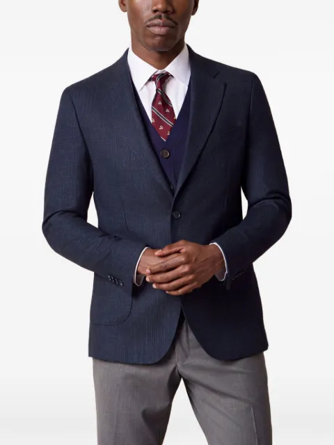 Brooks Brothers slub-texture blazer