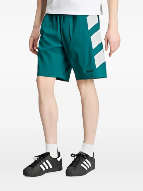 adidas Adicolor double blocked shorts