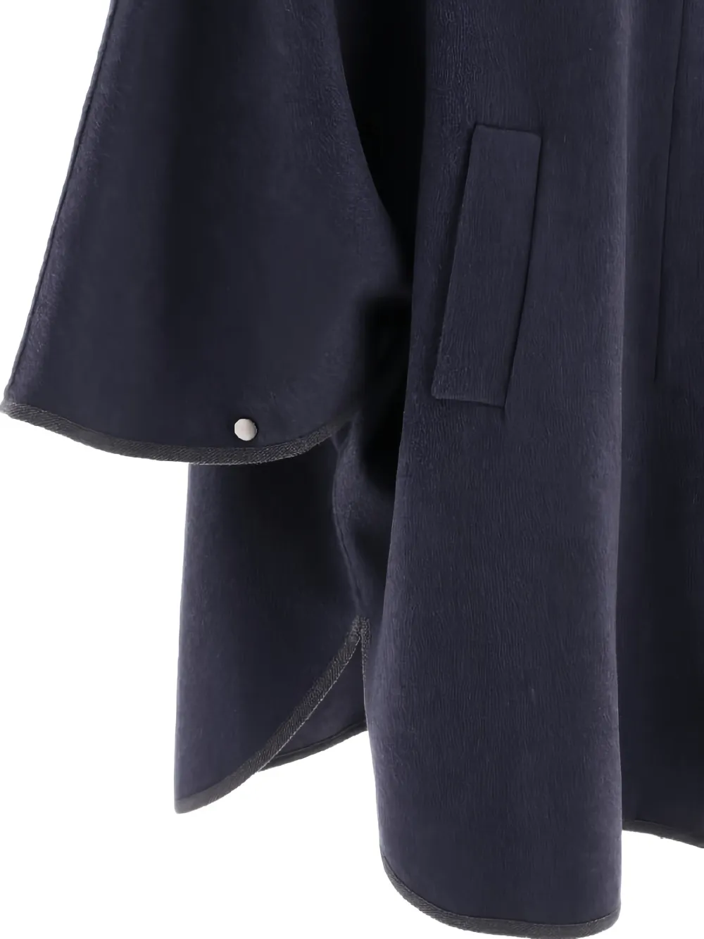 Brunello Cucinelli hooded coat Blauw