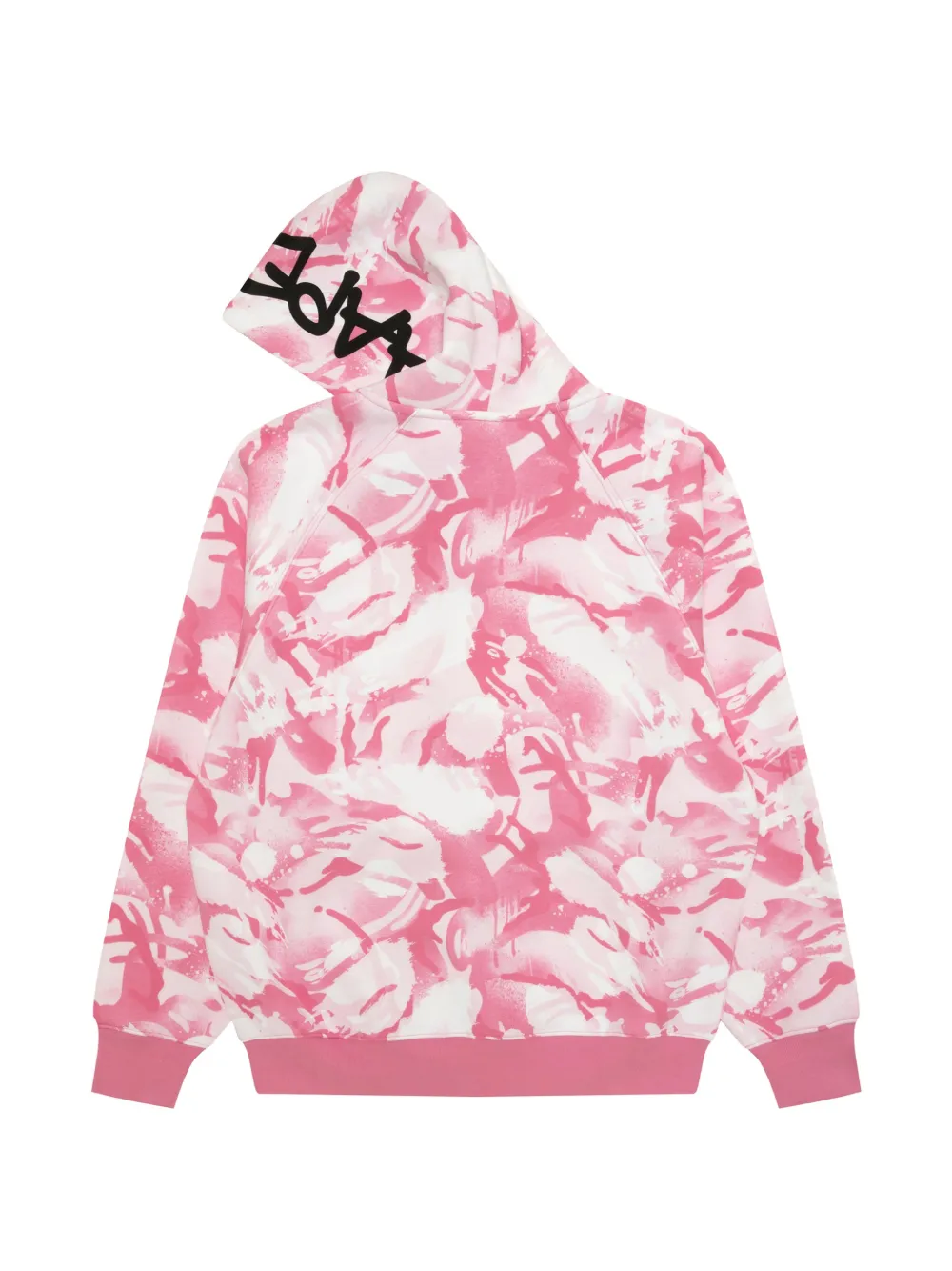 AAPE BY *A BATHING APE Hoodie met camouflageprint Roze