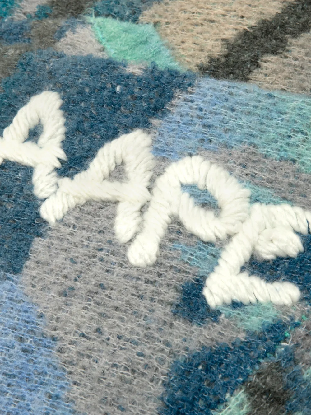 AAPE BY *A BATHING APE Hoodie met camouflageprint Blauw