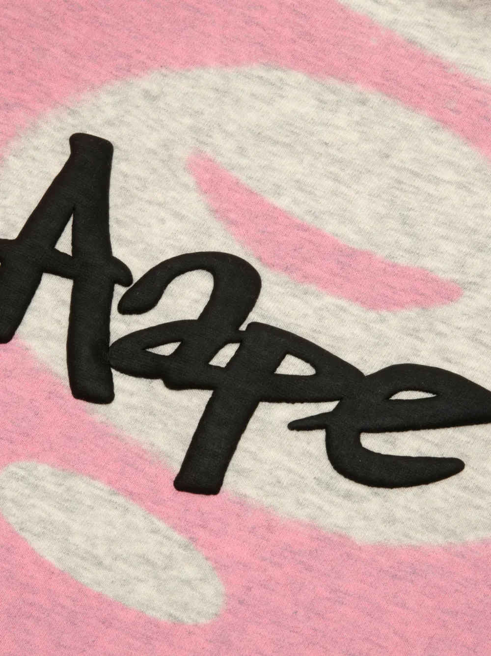 AAPE BY *A BATHING APE Hoodie met logoprint Grijs