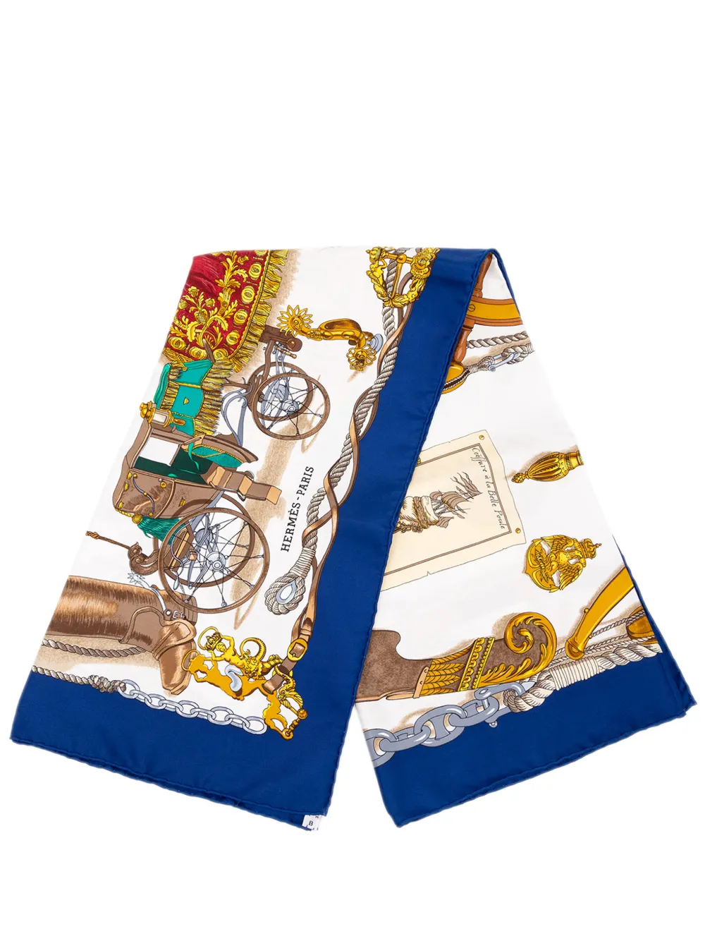 Hermès Pre-Owned 20th Century Musee Silk Scarf 90 scarves - Weiß