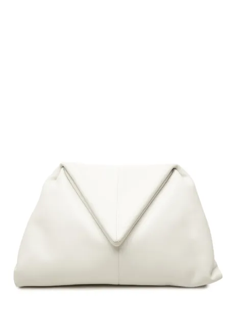 Bottega Veneta Pre-Owned 2012-2026 Leather BV Trine Angular clutch bag
