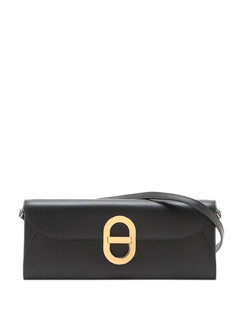 Hermès Pre-Owned 2024 Tadelakt Chaine d Ancre To Go Wallet crossbody bag - Schwarz