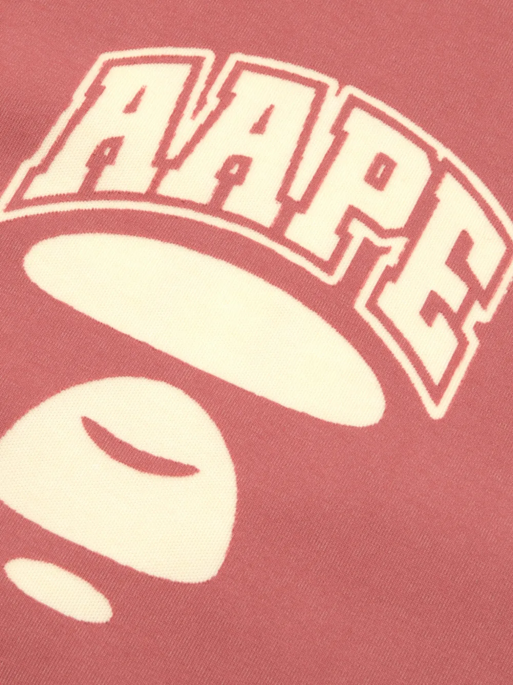 AAPE BY *A BATHING APE Hoodie met logoprint en rits Rood