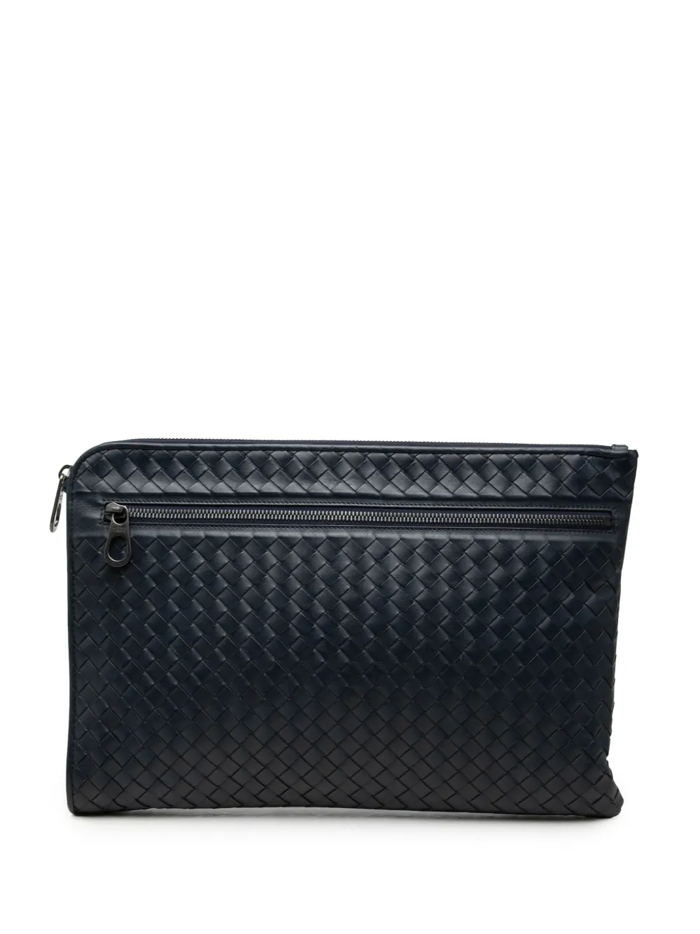 Bottega Veneta Pre-Owned 2012-2026 Nappa Intrecciato clutch bag - Blue