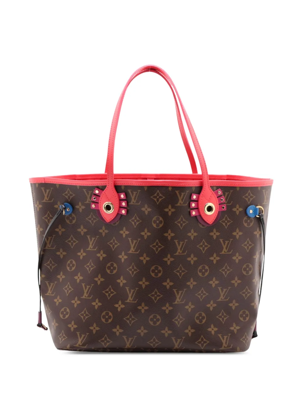 Louis Vuitton Pre-Owned 2015 Monogram Totem Neo Neverfull MM tote bag - Braun