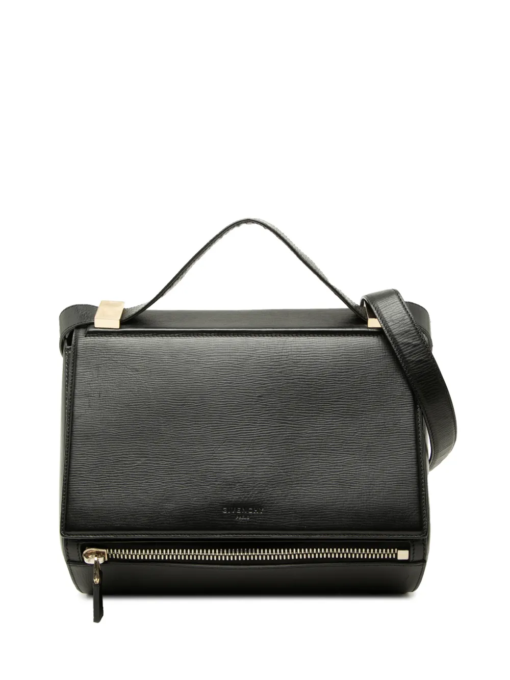 Givenchy Pre-Owned 2000-2026 Medium Grained Calfskin Pandora Box crossbody bag - Nero