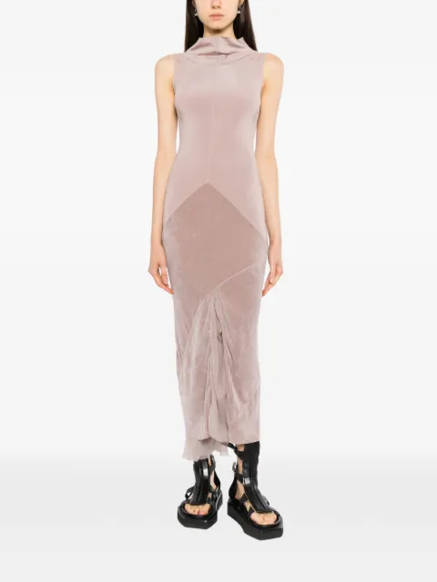 Rick Owens sliced panelled dress