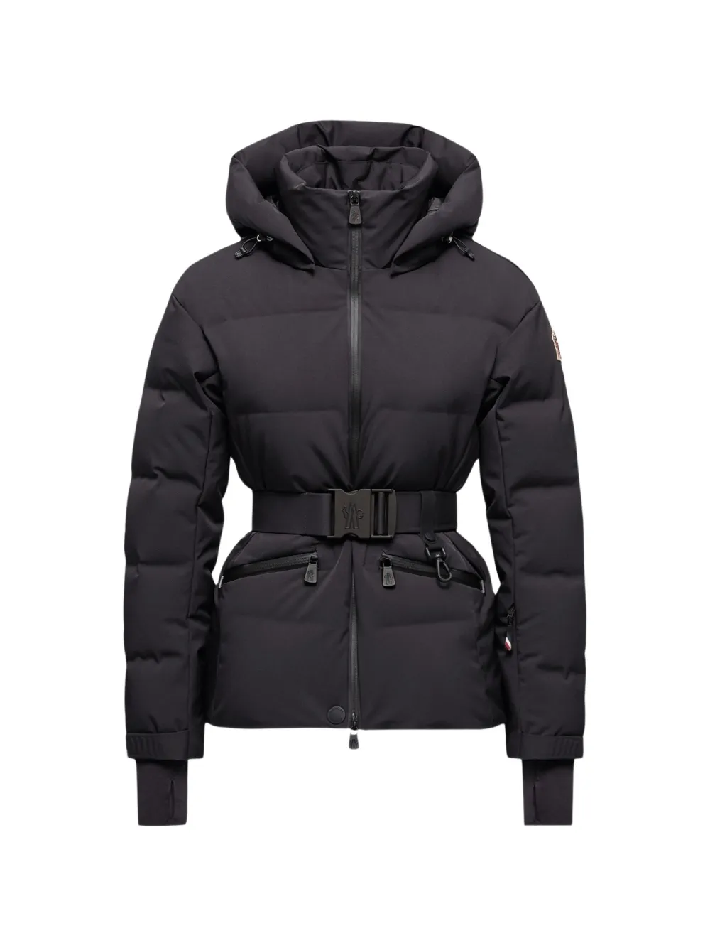Moncler Grenoble Tolima belted hooded performance jacket Blauw