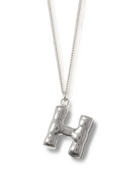Completedworks collar con colgante de letra