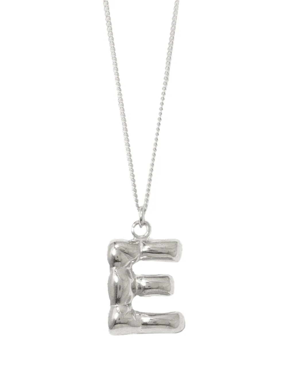 Completedworks lettering-pendant necklace - Argento