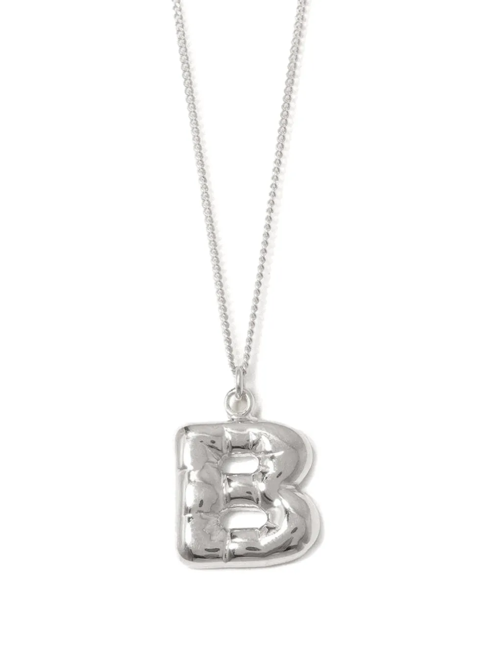 Completedworks alphabet-pendant necklace - Argento