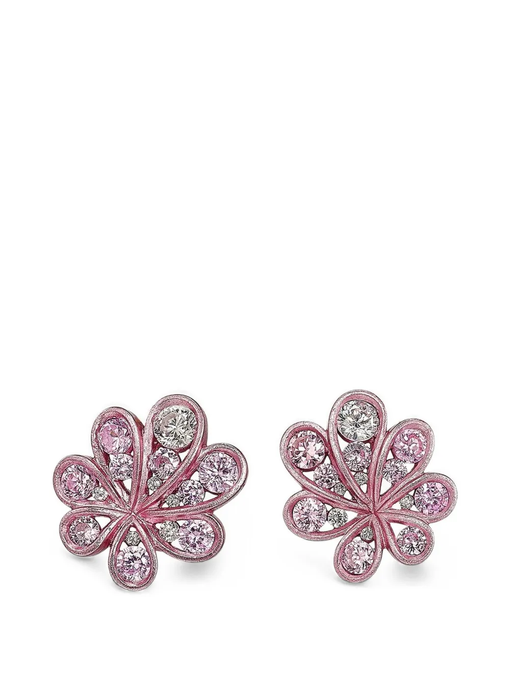 Anabela Chan Chanterelle stud earrings - Rosa