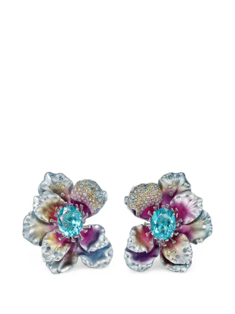 Anabela Chan Iris Poppy earrings