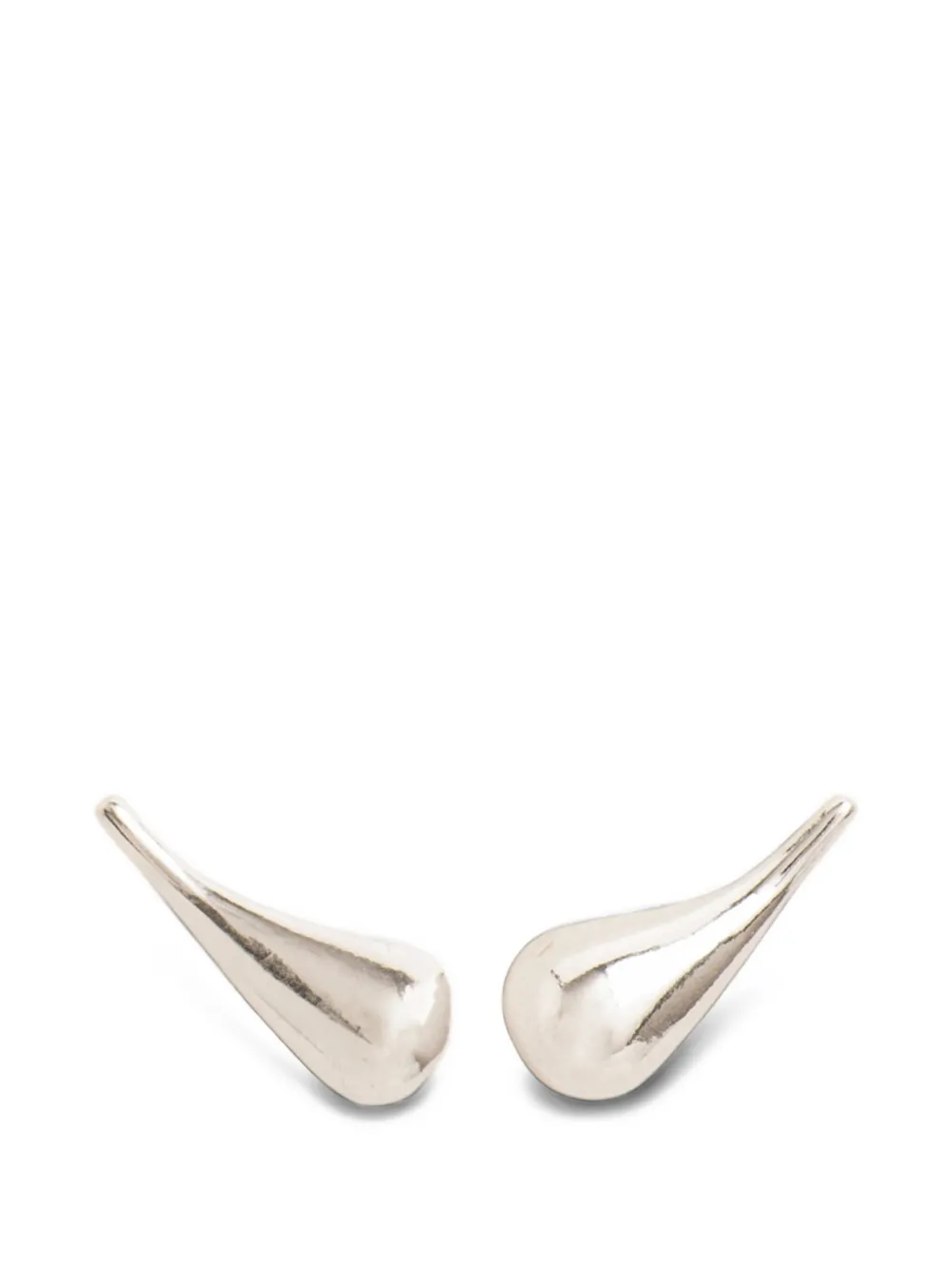 Wouters & Hendrix Secrets of Simplicity droplet earrings - Argento