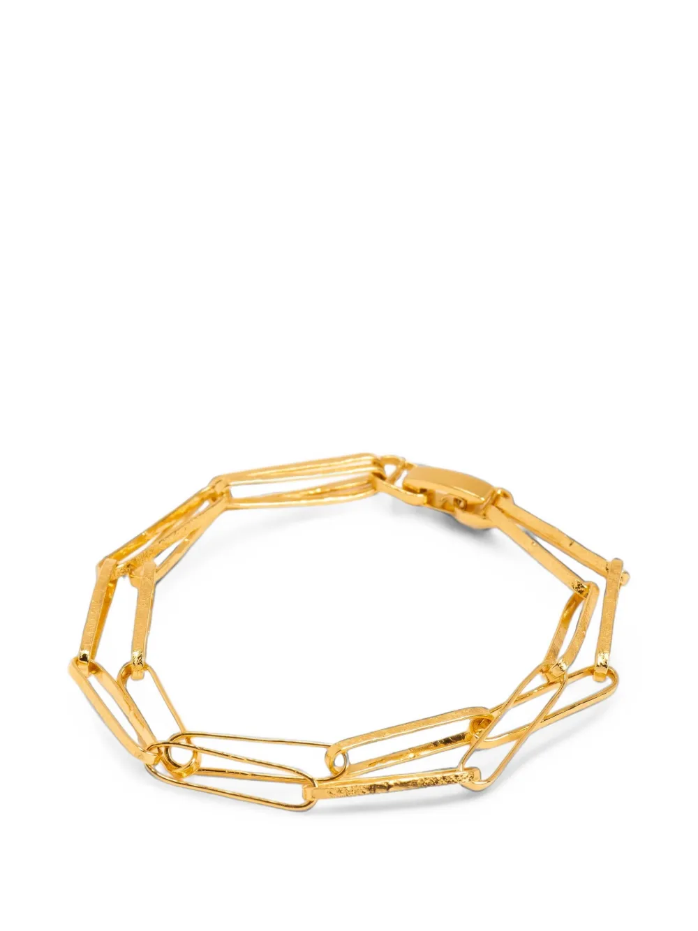 Wouters & Hendrix Les Eternelles hammered link bracelet - Oro