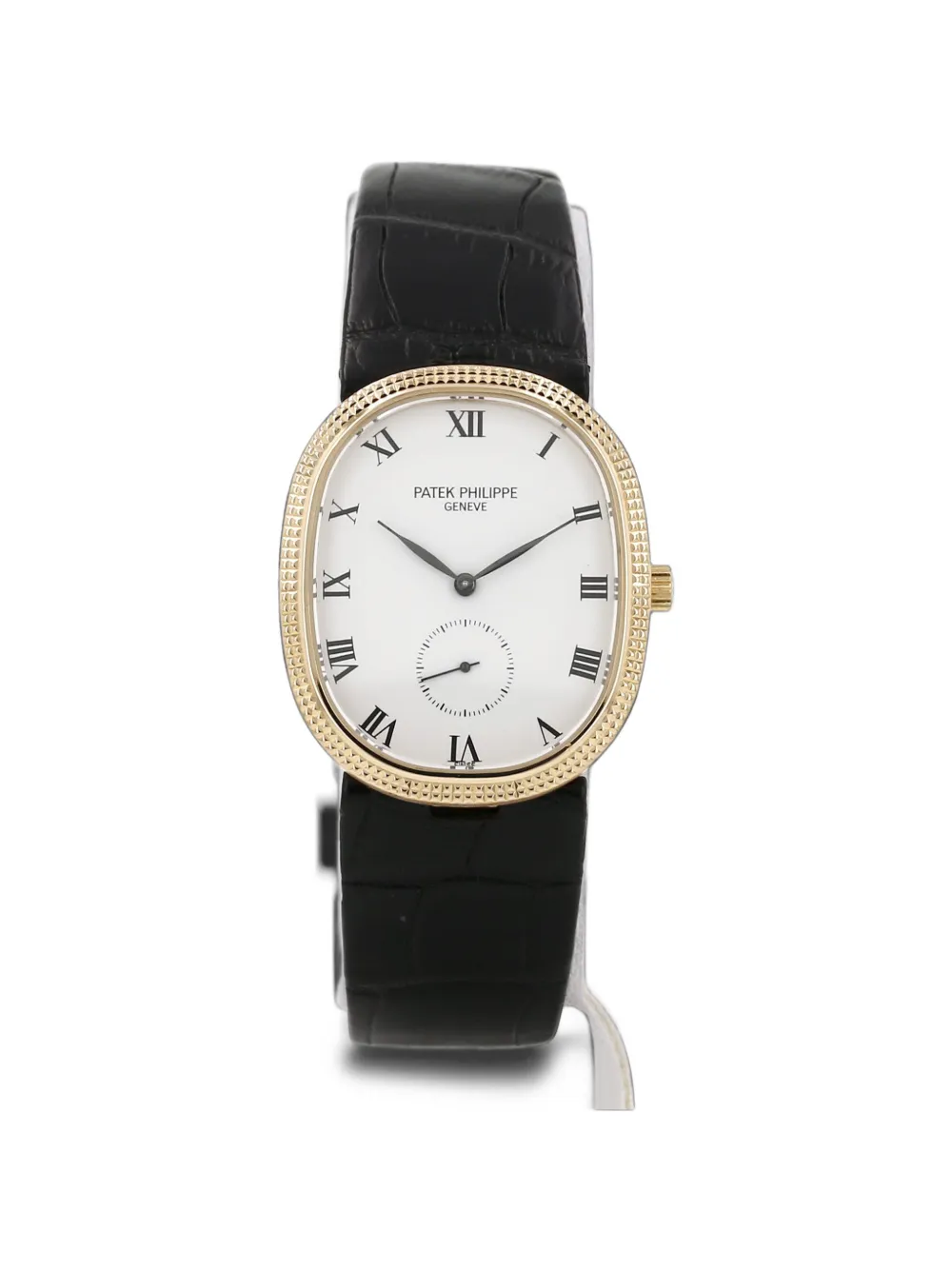 Patek Philippe Pre-Owned Ellipse clous de Paris 32mm watch - Bianco